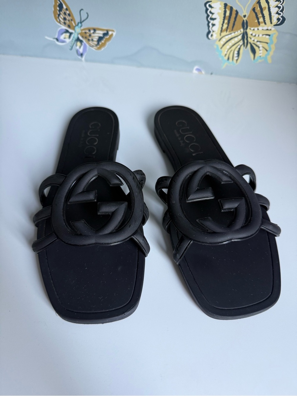 Gucci Women's Interlocking G Slide Sandal